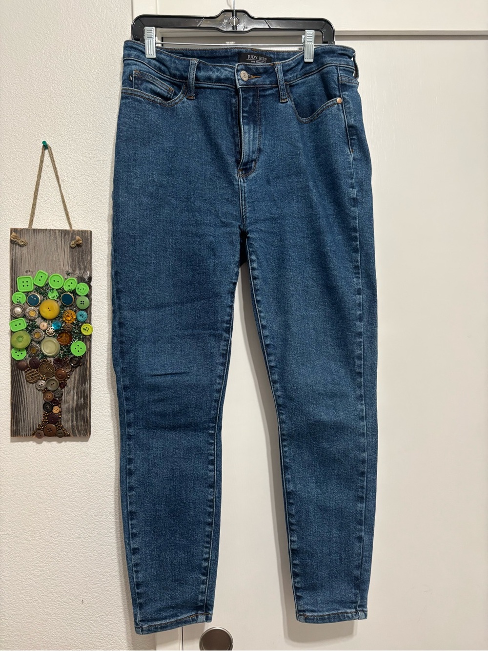 Judy Blue Indigo High-Rise Skinny Jeans-13/31